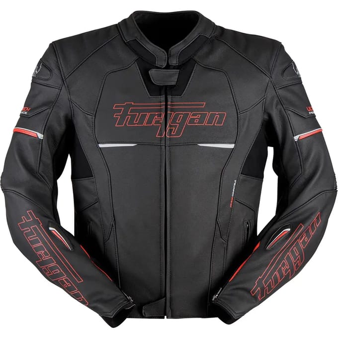Furygan Nitros Jas Zwart Rood - Maat S - Jas