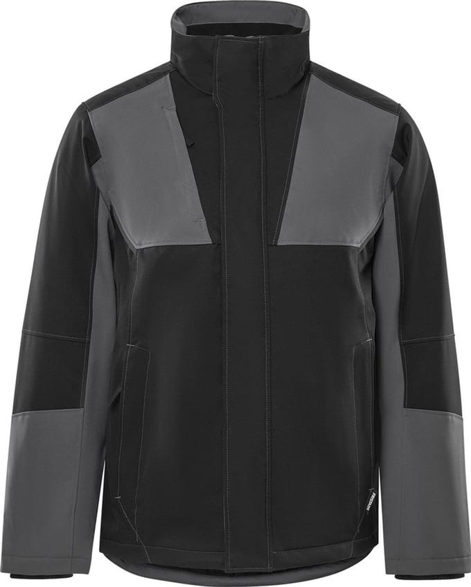 Fristads Softshell winterjack 4931 GSW - Grijs/Zwart - M