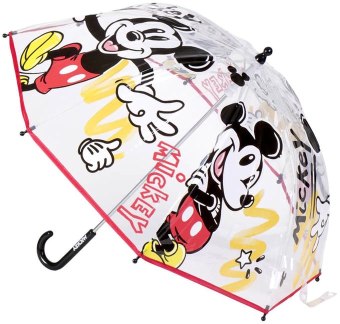 Paraplu Poe Handboek Bubbel Mickey