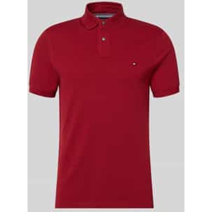 Regular fit Poloshirt van Katoenmix