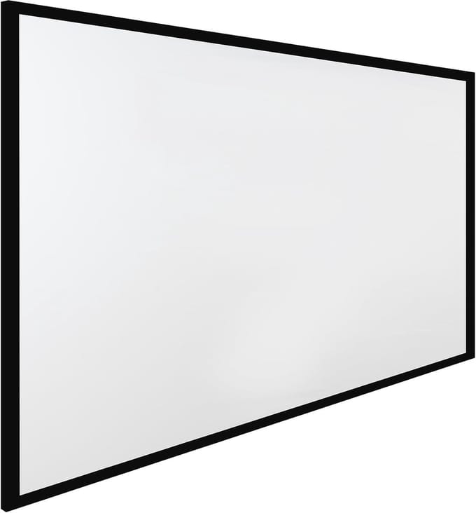 Groot projectiescherm 120 inch projector 16:9 projector, frame van aluminiumlegering, projectorscherm voor outdoor videoprojectoren huis
