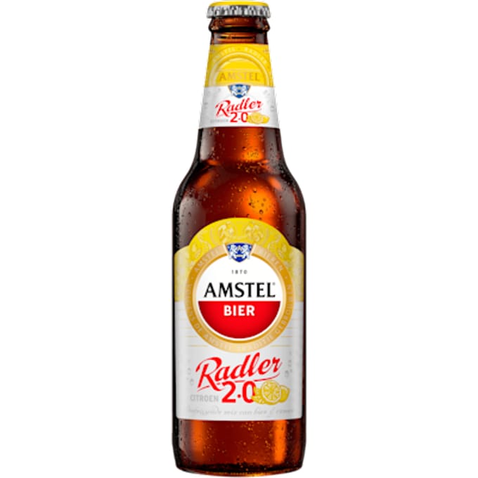 Radler citroen bier fles