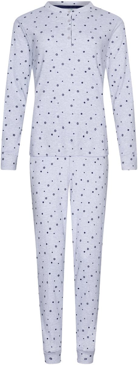 Rebelle - Silver Frost - Pyjama - Katoen/Polyester - Grijs - Maat 36