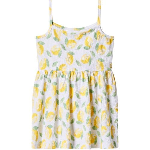 LUPILU Kinder jurk (wit, 122/128)