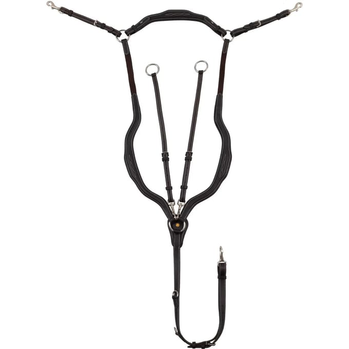 Verwijderbare jachtcollier voor paard Equestro