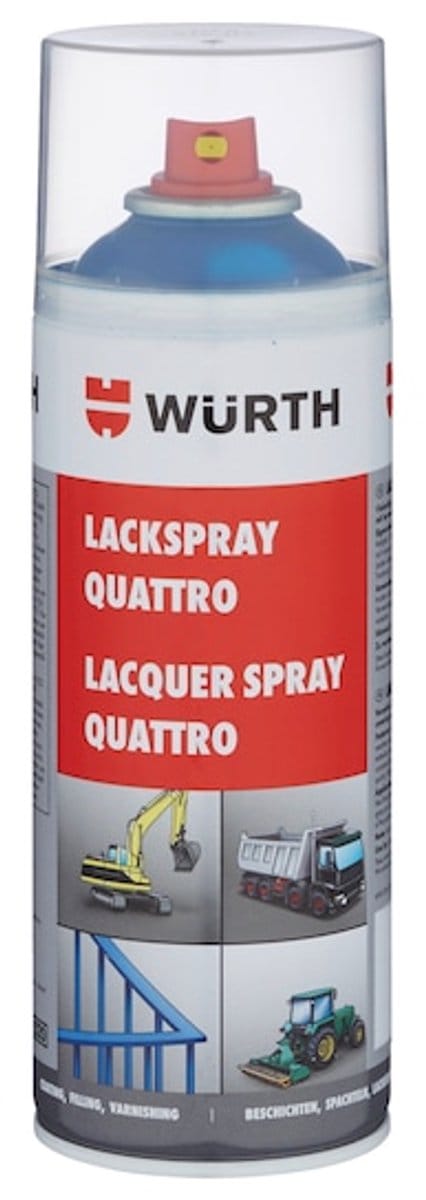 Wurth - Lakspray quattro - laksprayquattro inhoud 400 ml
