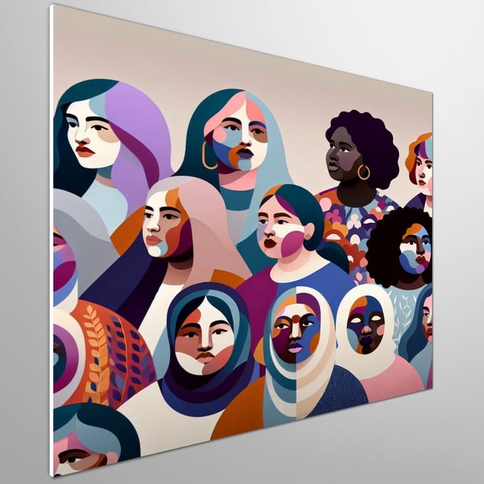 Kunstprint | Wanddecoratie | Forex | 75 × 75 cm