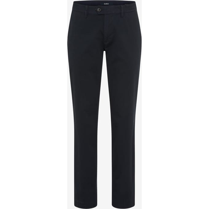Eurex Heren Flatfrontbroek  Style JIM BLUE, donkerblauw, maat 27U