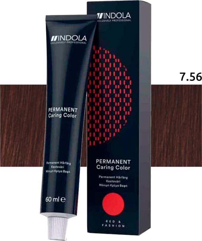 Indola - Indola Profession Permanent Caring Color 7.56 60ml