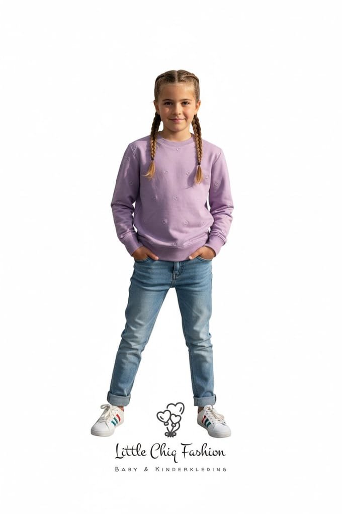 Funkle Girls Sweater lila