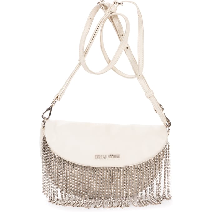 Crystal Fringed Crossbody   schoudertas