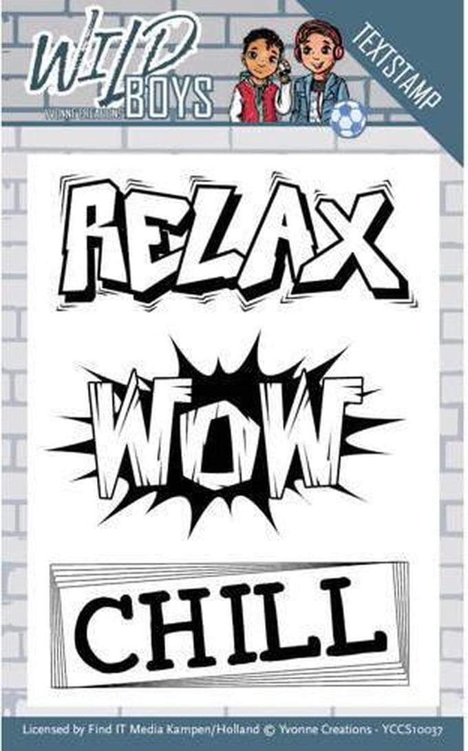 Stempel - Yvonne Creations - Wild Boys