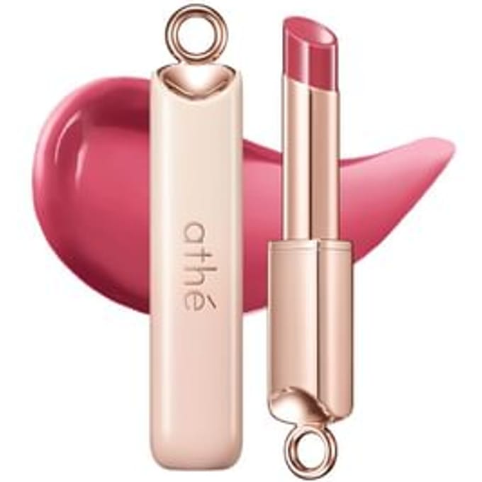 athé - Authentic Lip Glowy Balm - 12 Colors #09 Fig Veil