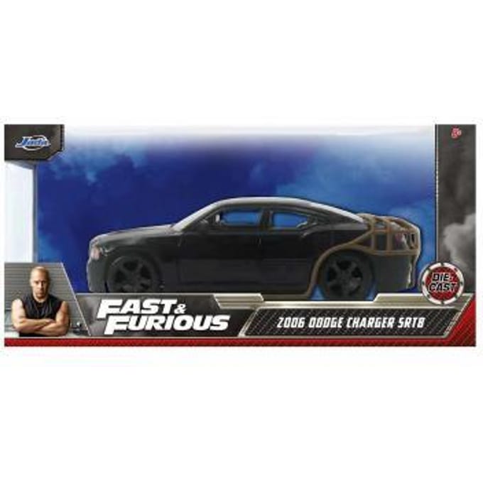 Fast & Furious 1:24 Dodge Charger Heist Car Auto's op schaal Miniatuur auto's