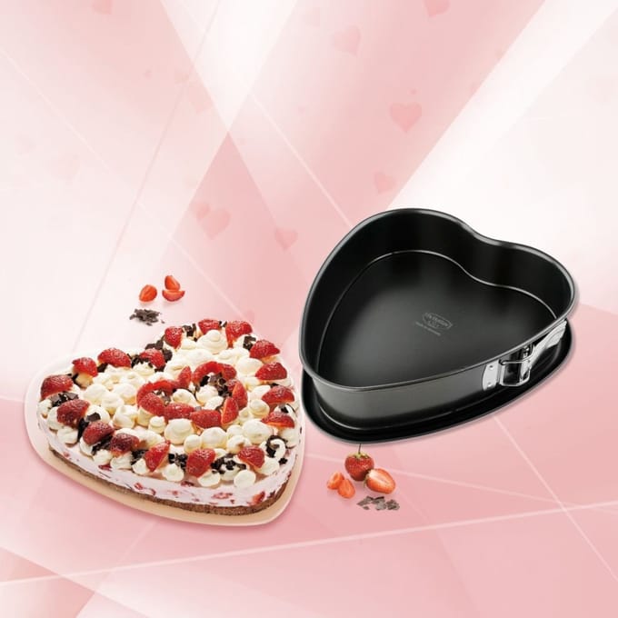 Hartvormige scharniervorm 25 x 25 cm Dr. Oetker Back-Freude
