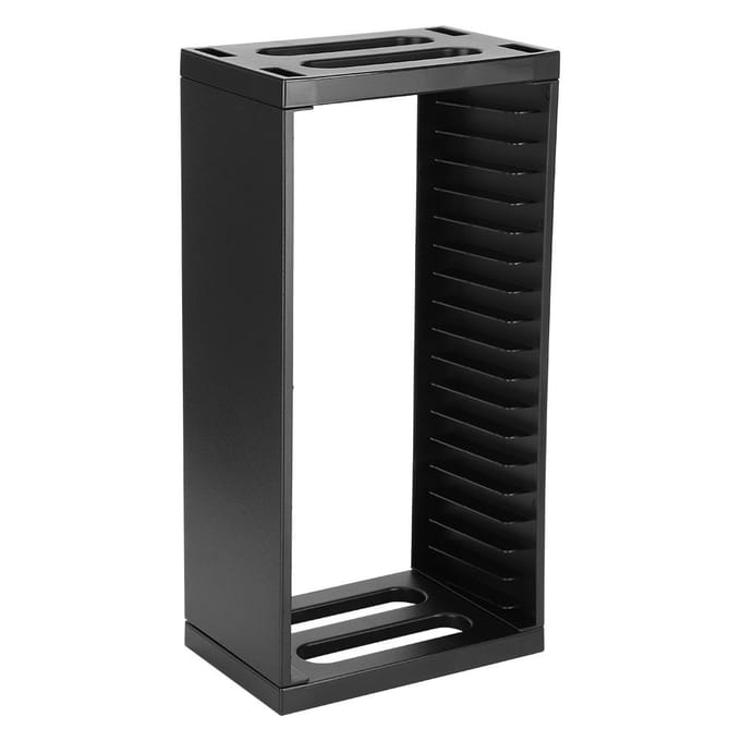 19221 ABS Game Disc Opbergtoren Dubbellaags Plank Standaard Organizer voor PS4 Slim Pro black