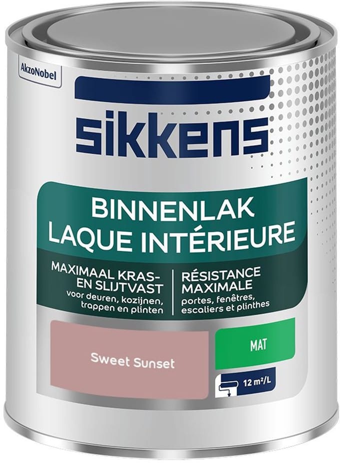 Sikkens - Binnenlak Mat - Sweet Sunset - Mengverf - 750 Ml