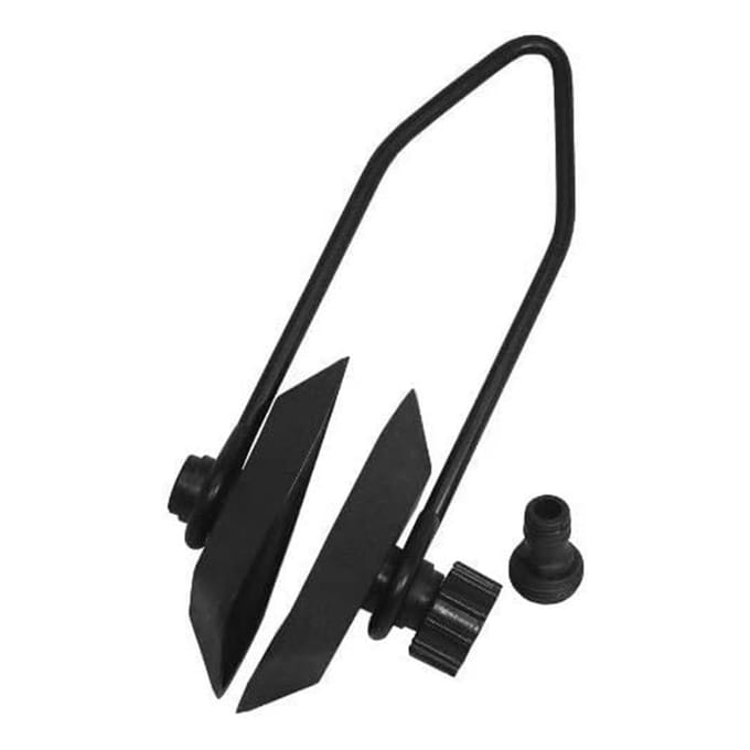 Chasse d'eau universel pour moteur hors-bord, cache-oreilles pour bateau noir