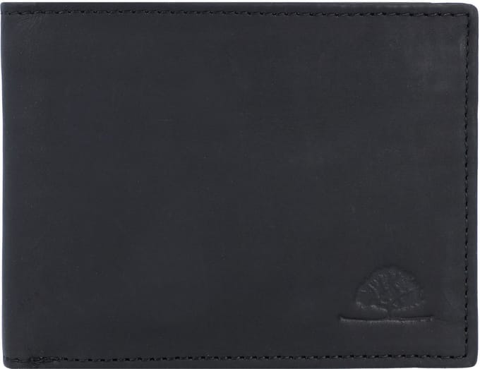 Greenburry Vintage Portemonnee RFID Leer 12 cm - Jongens - Horizontaal - schwarz