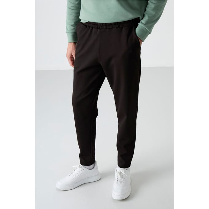 Heren Polyester Regular-fit Sweatpants