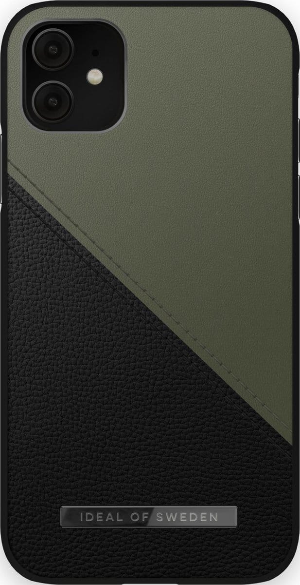 Ideal of Sweden Atelier Case Unity iPhone 11/XR Onyx Black Khaki