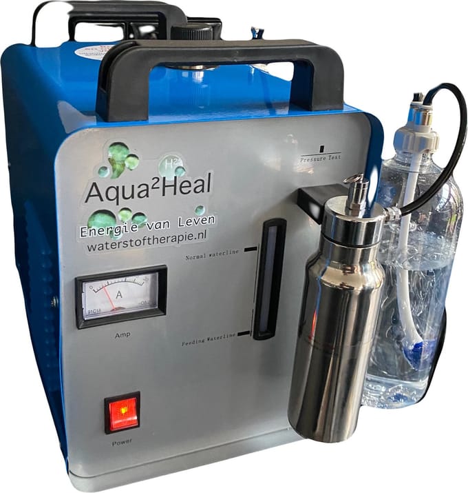 Aqua2heal waterstoftherapie Inhalatiemachine 900 ml
