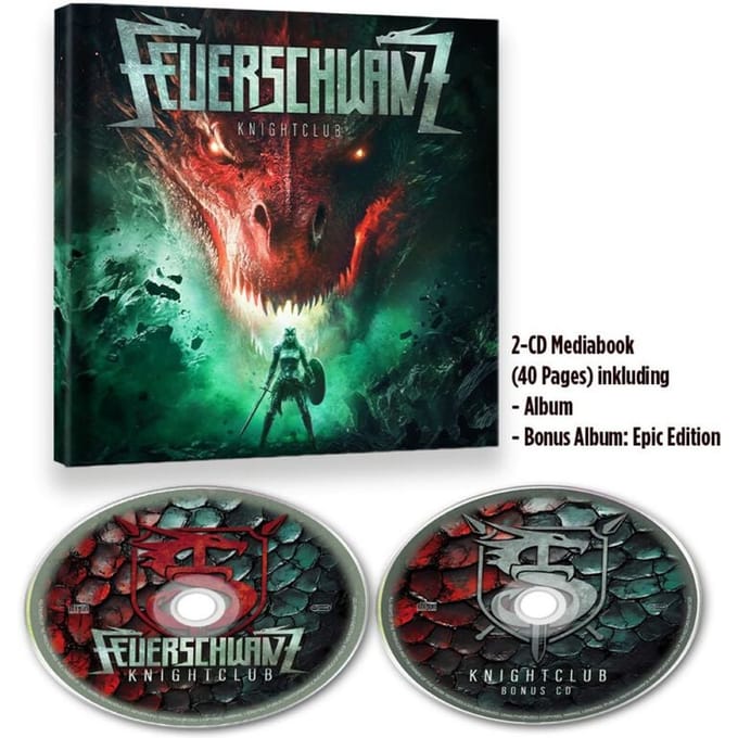 Feuerschwanz CD - Knightclub - voor Geen - standaard