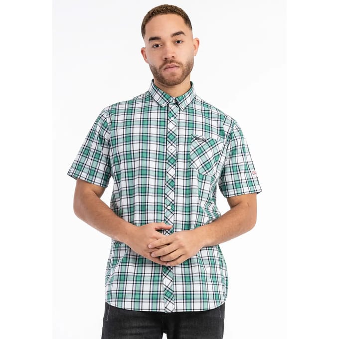 Lonsdale Herenoverhemd korte mouw slim fit BRIXWORTH