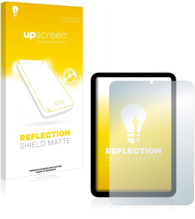 upscreen - Screenprotector voor Apple iPad Mini 6 2021 - Folie Beschermfolie anti glare matte