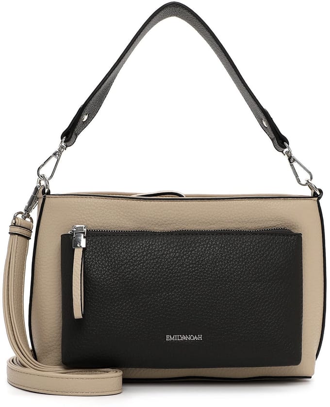 EMILY & NOAH Buideltas E&N Harisa ( 65283 ) - Dames handtassen - beige grey 408
