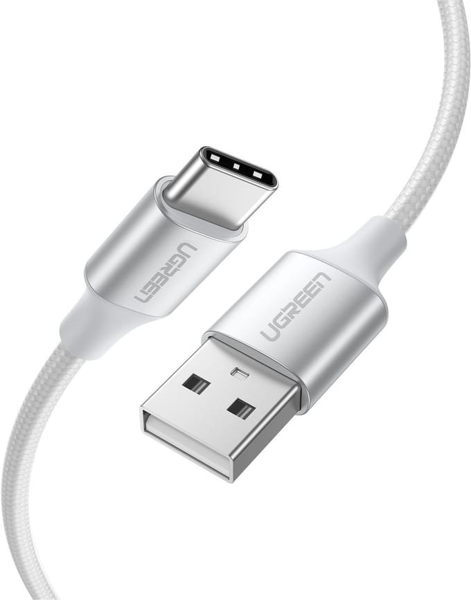 Kabel Usb Do Usb-C Ugreen Us288, 3M (Biały)