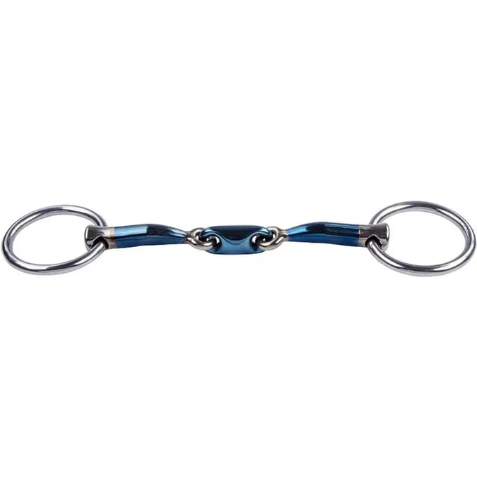 Dubbel bit voor paarden Trust Sweet Iron Eliptical 12