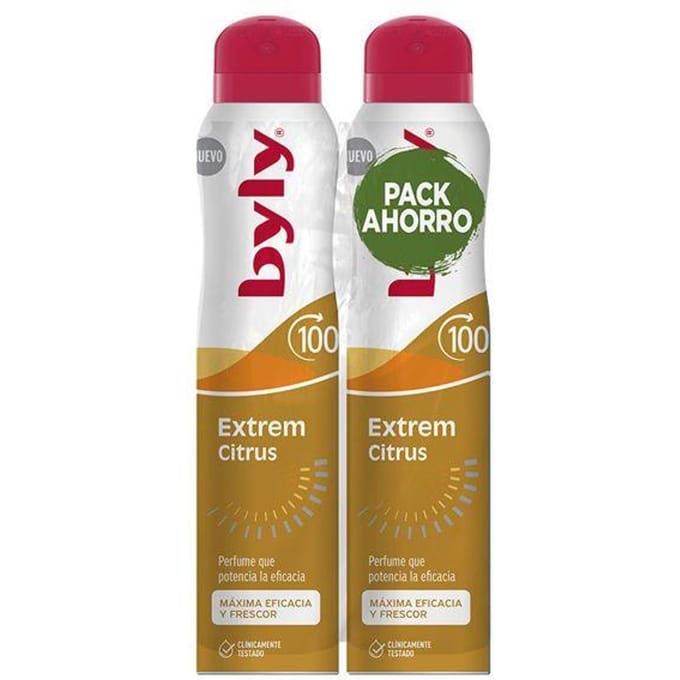 BYLY EXTREM DÉO VAPO AGRUMES LOT 2 x 200 ml