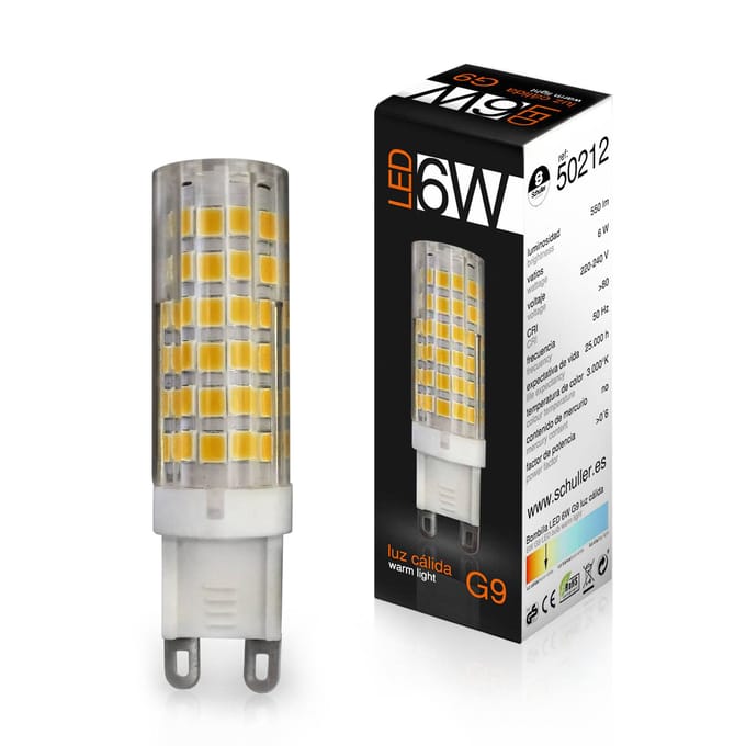 Schuller Valencia LED stiftlamp G9 6W 3.000K