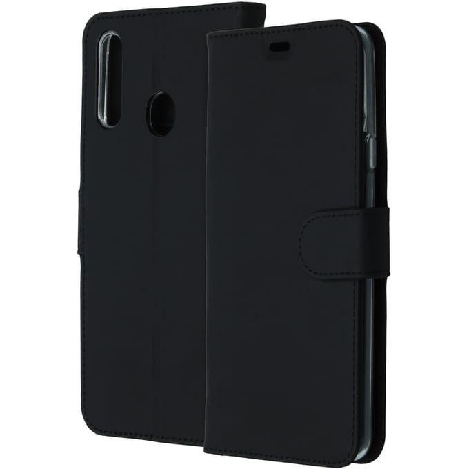 Accezz Hoesje - Geschikt voor Samsung Galaxy A20s - Wallet Softcase Bookcase - Zwart