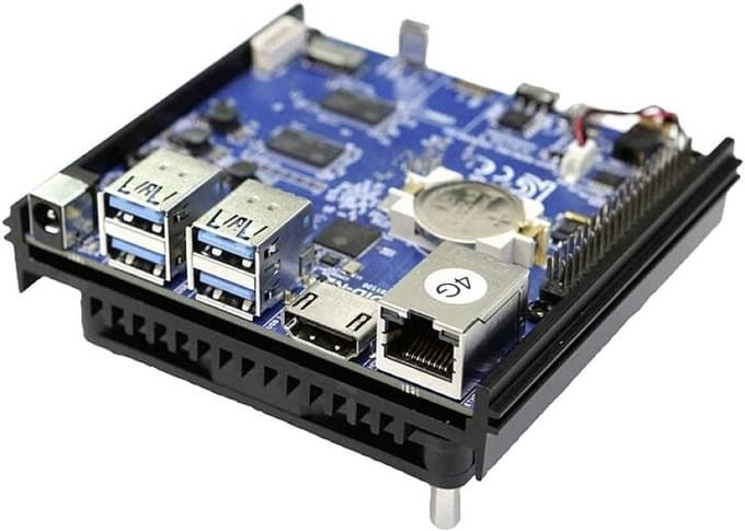 Krachtige Mini PC - Computer Module - Media Center - Hexa-Core CPU - 4GB RAM - Zwart