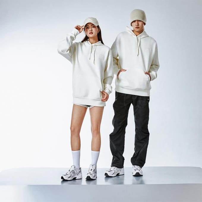 Baskets New Balance 530 'Blanc Argent Métallisé' MR530AD 38.5 white
