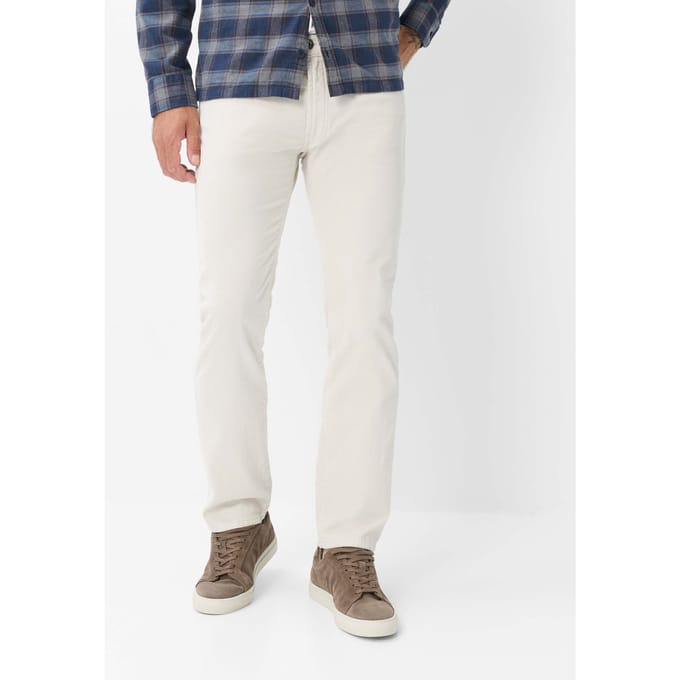 Brax Heren Jeans  Style CLINT OAT, lichtbeige, maat 42/32