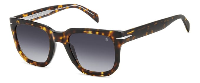 David Beckham Db 7118/S Rechthoekig Acetaat Heren Zonnebril
