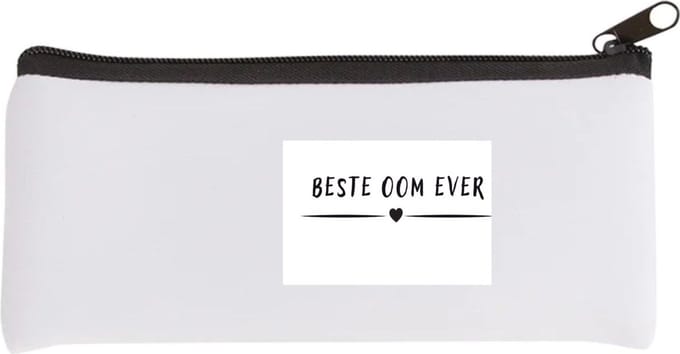 Akyol - beste oom ever Etui - Oom - uncle - leuk cadeau voor je oom - 20 bij 9 cm