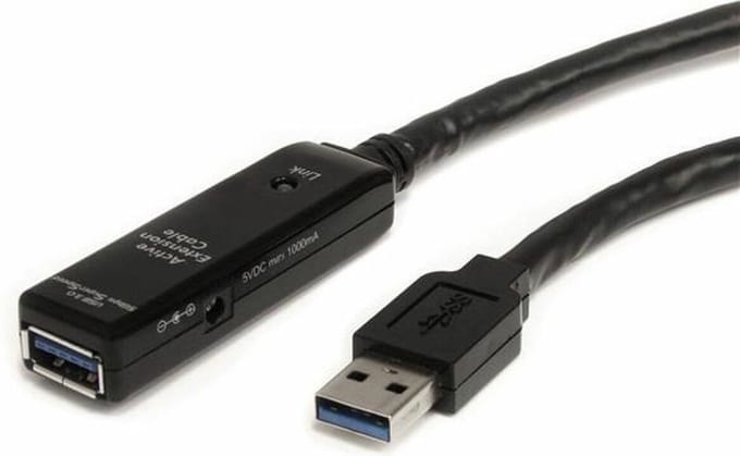 StarTech 5m USB 3.0 Actieve Verlengkabel - M/F