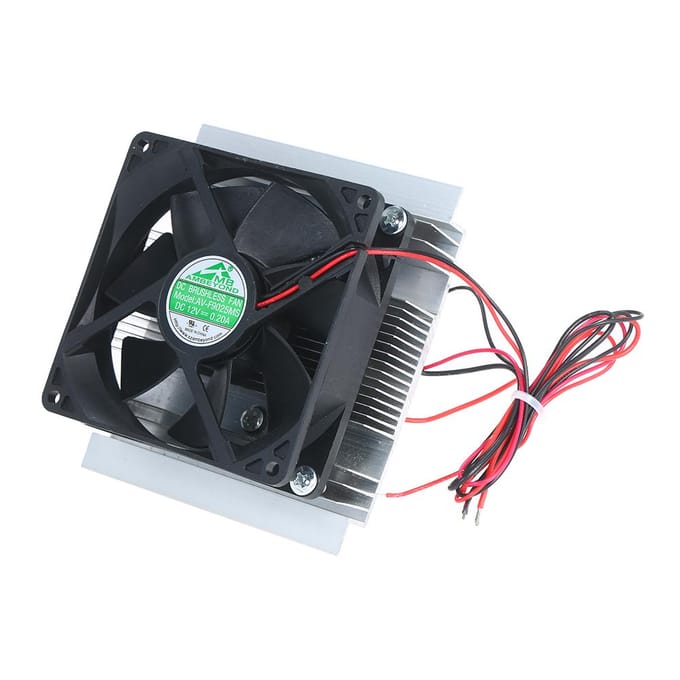 TEC Electron Semiconductor Koeler Koelplaat DIY Radiator Lokale Koeling Klein zwart