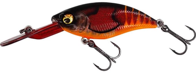 Westin Fishing Buzzbite Crankbait suspending 3D Fire Craw (5cm)