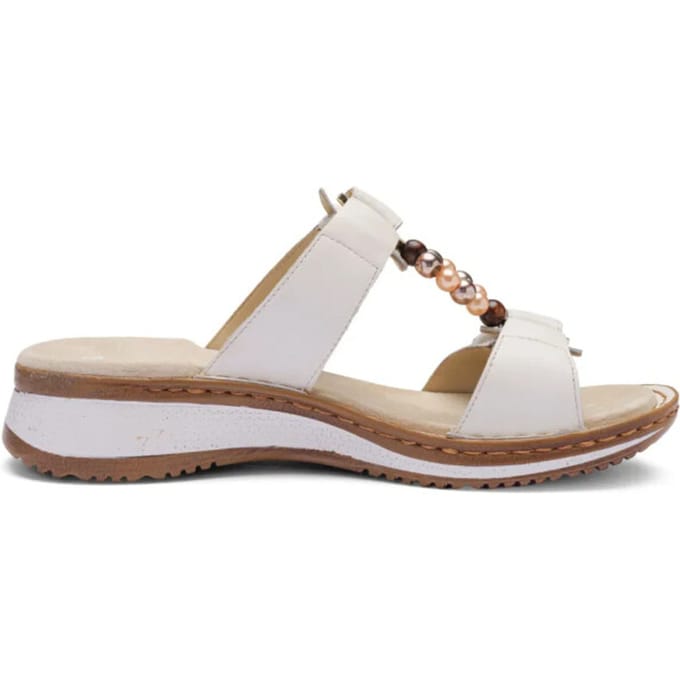 Ara Hawaii - dames sandaal - Wit - maat 42 (EU) 8 (UK)