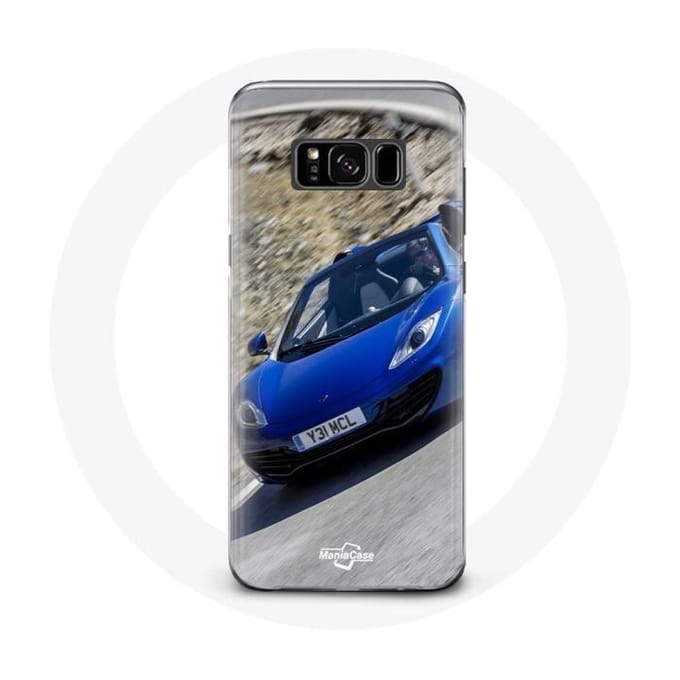 Case voor Samsung Galaxy S8 Formule 1 McLaren Car Blauw blauw