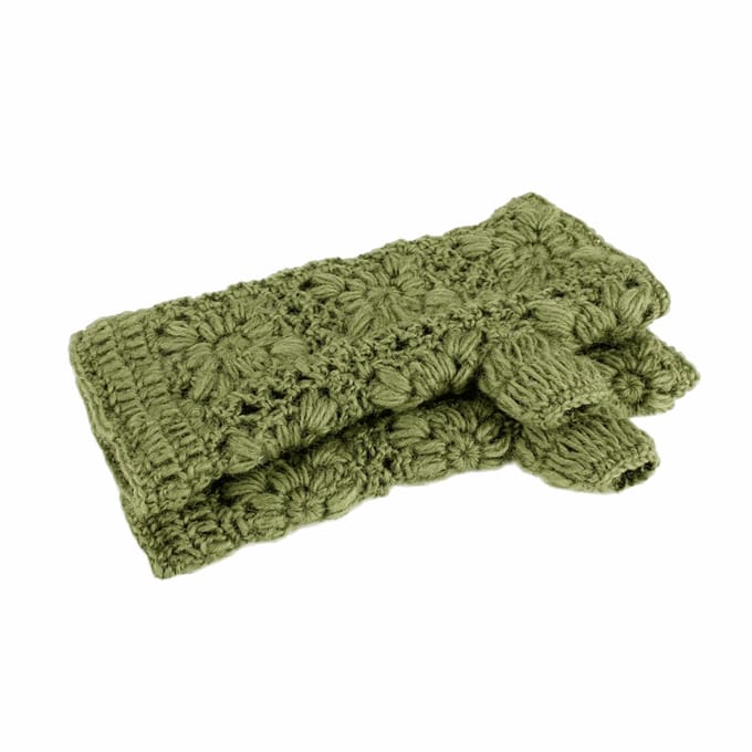 Polswarmers Mosgroen - Handwarmers