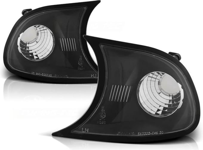 Knipperlichten BMW E46 09 01-03 03 COUPE ZWART