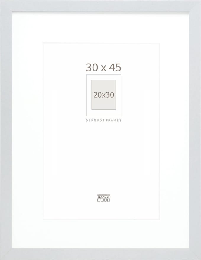 Deknudt S66KD1 P1 30X45 Wissellijst Papierformaat: 30 x 45 cm (b x h x d) 48.20 x 33.20 x 1.50 cm Zilver