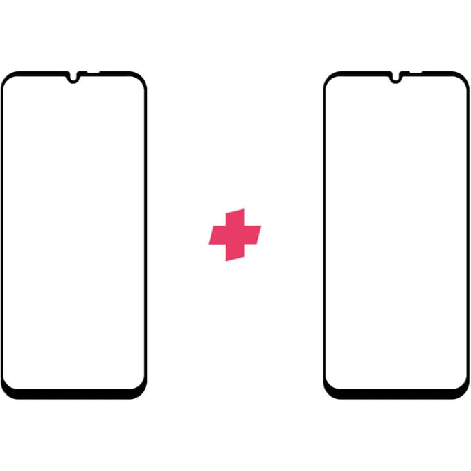 DuoPack: Xiaomi Mi 10 Lite screenprotector gehard glas Edge to Edge