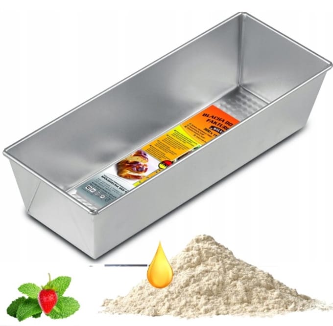 Keksvorm Bakvorm Broodvorm 35x11x7.5cm Metaal SNB